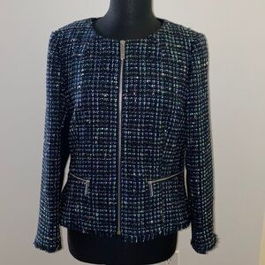 NWOT Ted Baker London Boucle Jacket size - 5 (US 12)